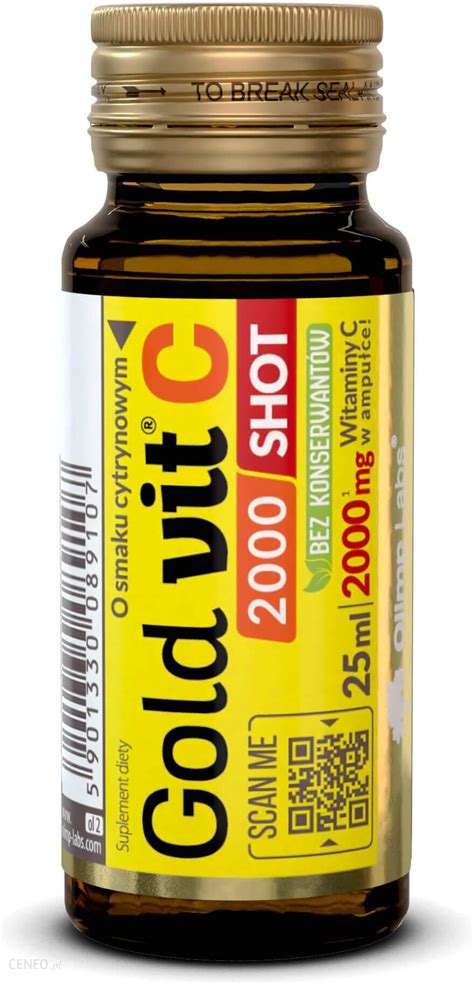 Olimp Labs Shot Olimp Gold Vit C 2000 Shot 25ml Ampułka Szklana