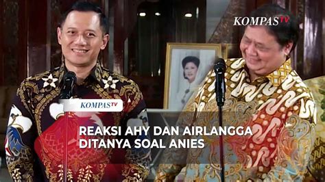 Ini Reaksi Ahy Usai Bertemu Airlangga Ditanya Soal Bacapres Anies