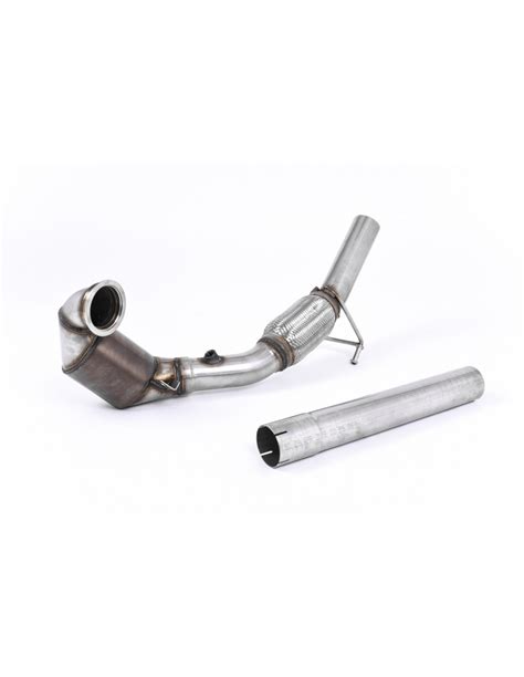 Milltek Turbo Downpipe Downpipe With Replacement Catalyst And Sport Hi