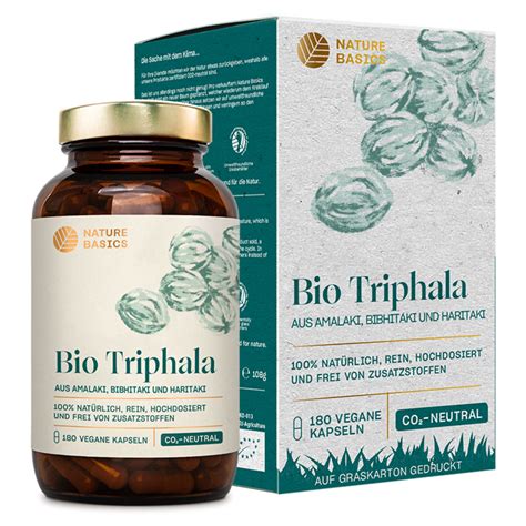 Nature Basics Bio Triphala 180 St Shop Apotheke