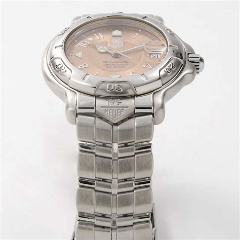 Tag Heuer 6000 Series Watch Copper Dial WH5115.BA0675 Stainless Steel | New York Jewelers - Watches