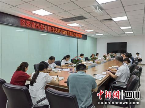 宜宾叙州区委宣传部传达学习中省市区重要会议精神—中国新闻网·四川新闻