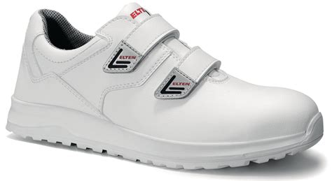 Esd Safety Shoes Velcro® Fastening White Grip Vwr