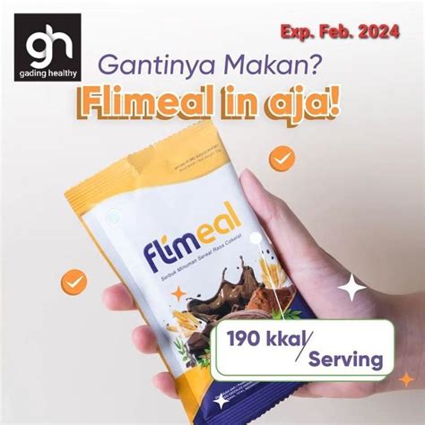 Jual Flimeal Meal Replacement Beli Sachet Free Sachet Flimty