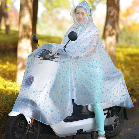 Raincoat Electric Car Single Motorcycle Poncho Adult Men And Women