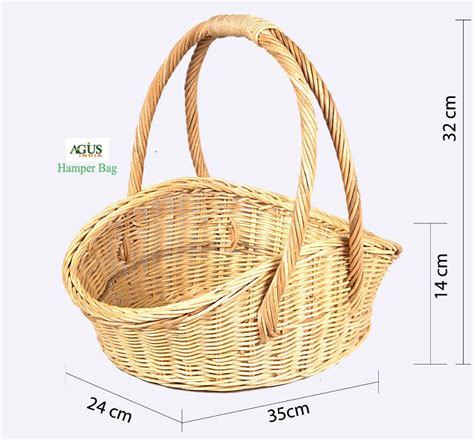 Agus Natural Cane Cane Hamper Basket At Rs 850 In Perumbavoor Id