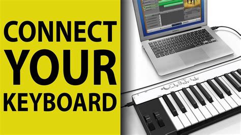 How To Connect A MIDI Keyboard To A Computer YouTube