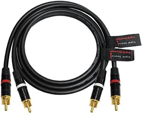 Meter Rca Cable Pair Made With Mogami Star Quad High