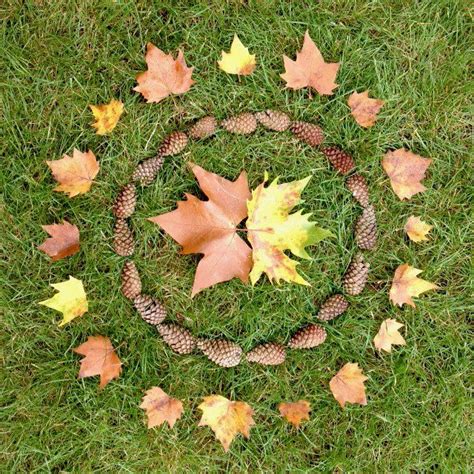 Land Art Et Activités Dautomne Avec Enfants De Maternelle Garden