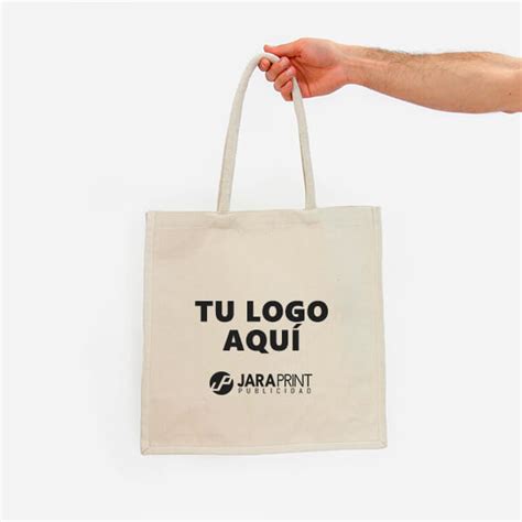 Bolsa de Algodón 40x40x20 cm con Logo Jaraprint