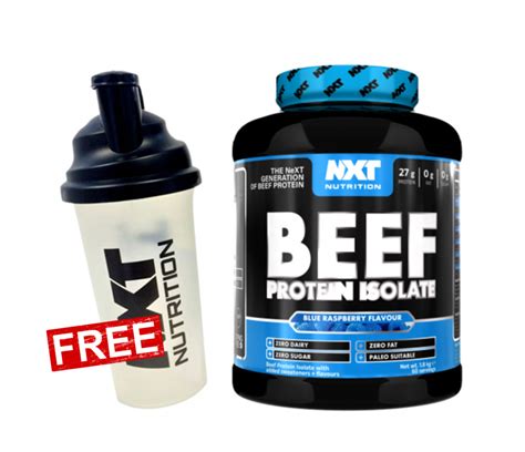 Nxt Beef Protein Isolate 60 Servings Clear Juice Protein Cola