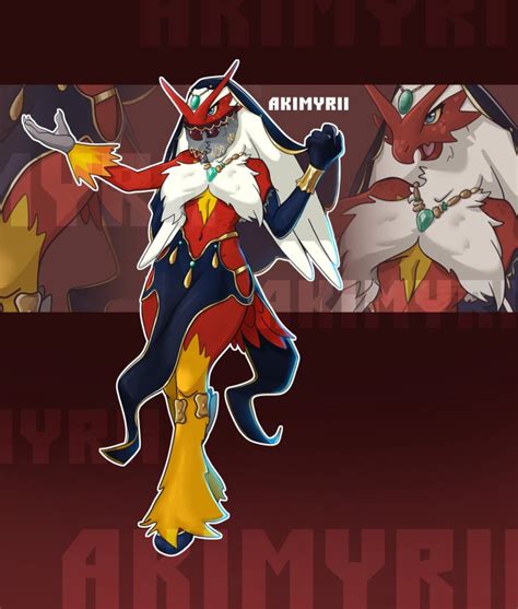 Blaziken pokemon adopt - YCH.Commishes