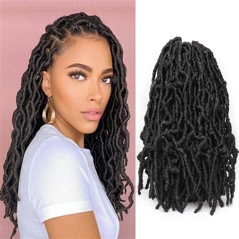 36 Inch Nu Faux Locs Crochet Braids Hair Goddess Faux 48 Off