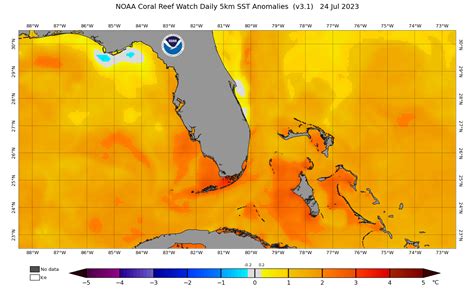 Water Temperature Map Florida - Alvera Marcille