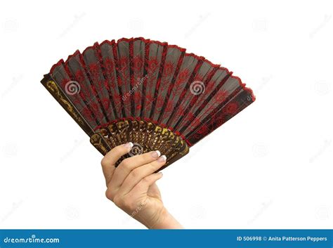 Hand With Fan Royalty Free Stock Photos - Image: 506998