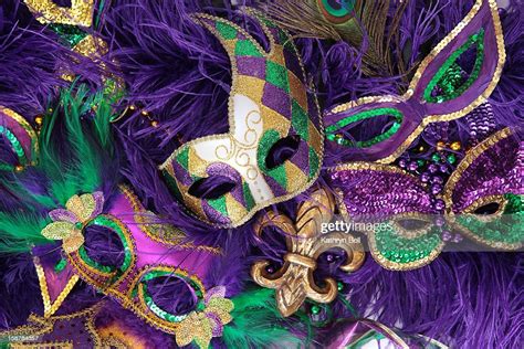 Mardi Gras Carnival Masks High Res Stock Photo Getty Images