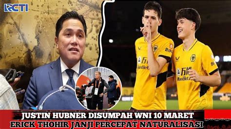 FIX JUSTIN HUBNER BAKAL PERKUAT TIMNAS U20 DI PEREMPATFINAL PIALA