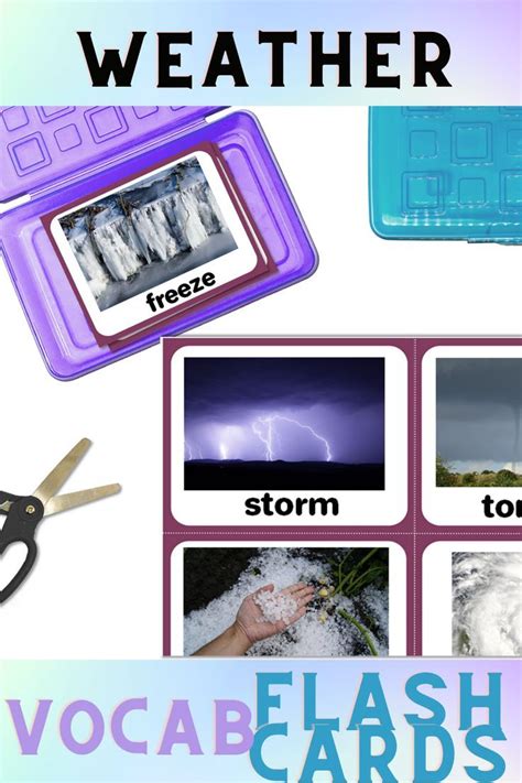 Enrich Your ESL And Speech Classrooms With These Real Photo Weather And