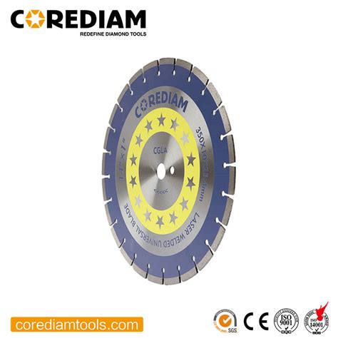 Mm Laser Welded Diamond Saw Blade For Cutting Concrete Bricks