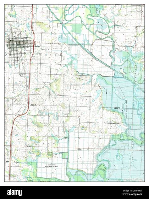 Rich Hill Missouri Map 1991 124000 United States Of America By