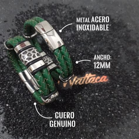 Pulsera De Cuero Para Hombre En Wattaca Lima Per