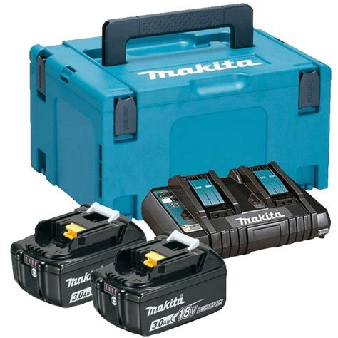 AKUMULATOR BATERIA MAKITA BL1830B ŁADOWARKA DC18RD BATERIA BL1830B