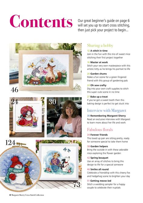 The World Of Cross Stitching Magazine Margaret Sherry Xs Special