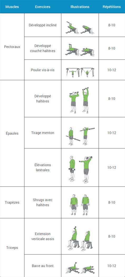 Programme Musculation Débutant Espace Musculation