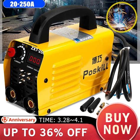 W A Dc Inverter Arc Electric Welding Machine V Mma Arc Welder