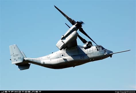 166391 Bell Boeing Mv 22b Osprey United States Us Marine Corps