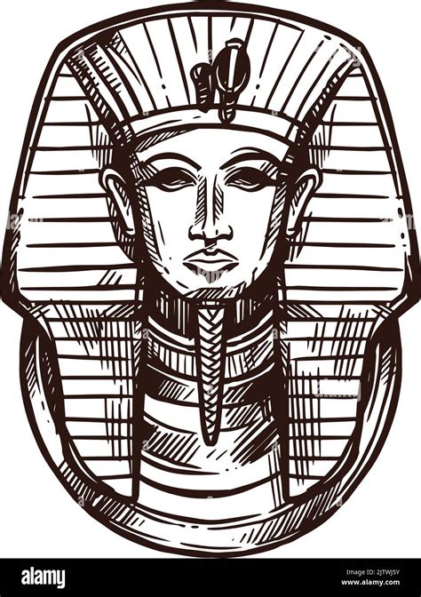 Ancient Egyptian Pharaohs Drawing