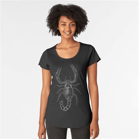 Scorpion Swarm Ii Womens Premium T Shirt Front Scorpion Scorpions