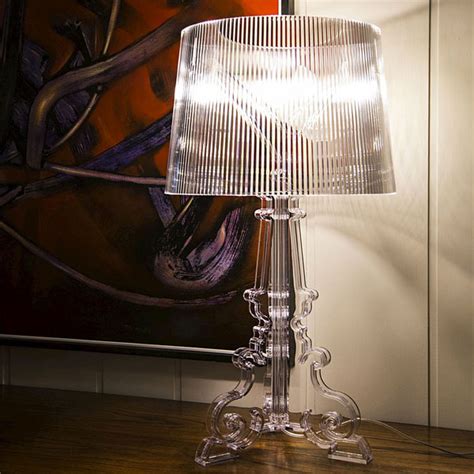 Kartell Bourgie B Lampada Design Da Tavolo Trasparente