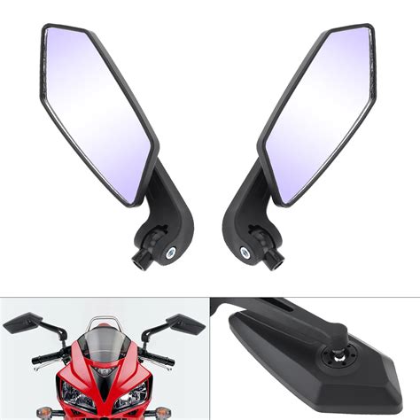 Pcs Mm Stylish Design Modified Plated Universal Motorcycle Mirror