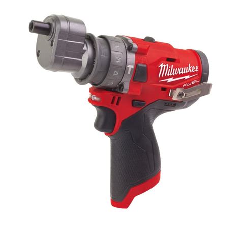 Milwaukee M12FPDX 0 12v 3 Removable Chucks Percussion Drill Bare Tool