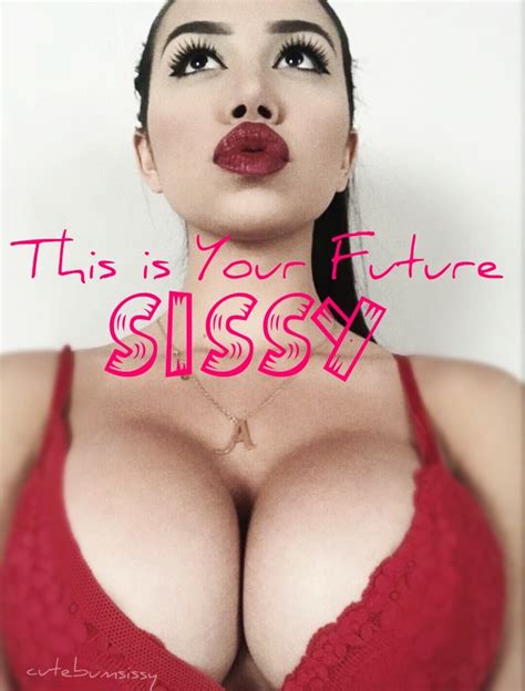 Red Lips Fake Tits Sissy Captions Daily Tumblr Pics