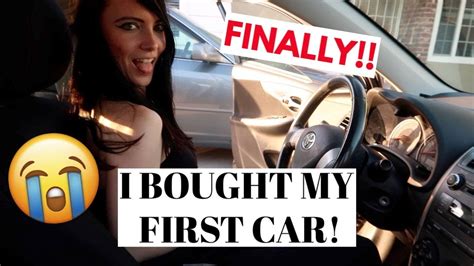 I Bought My First Car Vlog Youtube