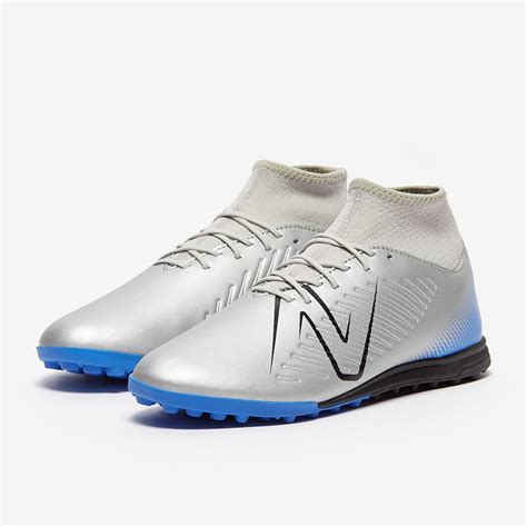 New Balance Tekela V4 Magique TF Silver Bright Lapis Mens Boots