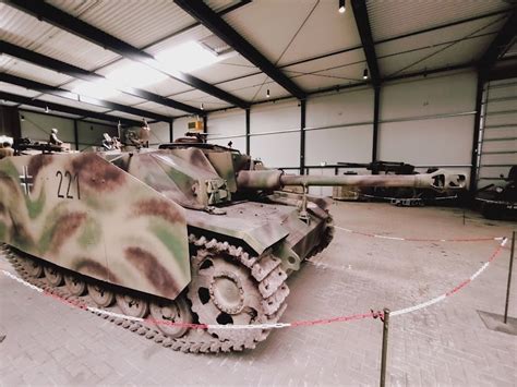 War Museum In The Netherlands With Panther And Nashorn And