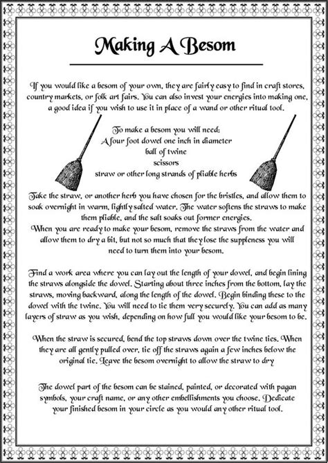 Making Your Own Besom – Witches Of The Craft®