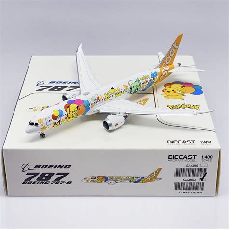 JC WINGS FLYSCOOT SINGAPORE BOEING 787 9 DREAM LINER 9V OJJ POKEMON 1