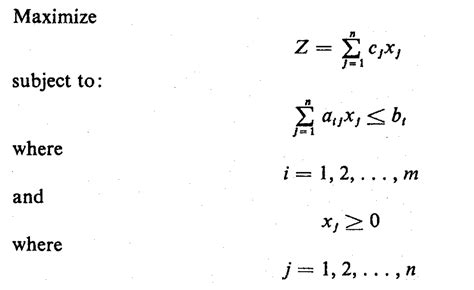 How To Formulate A Linear Programming Problem