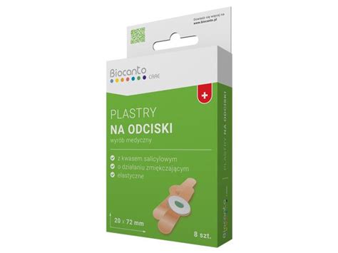 Biocanto Care Plastry Na Odciski Ulotka Dawkowanie Zastosowanie