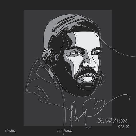 Drake 'Scorpion' Digital Art by Sirena Harris