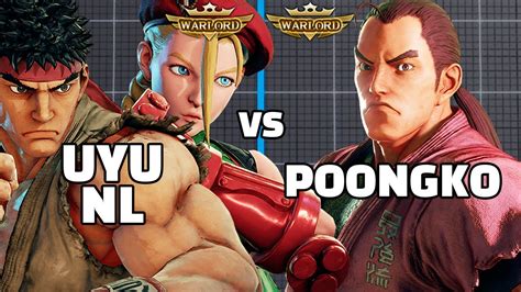 Sfv Vs Uyu Nl Cammy Ryu Vs Poongko Dan Street