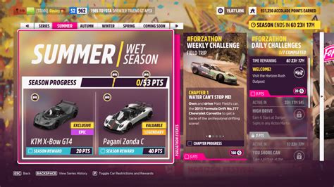 Your Guide To Forza Horizon 5 S Series 5 Summer Festival Playlist Traxion