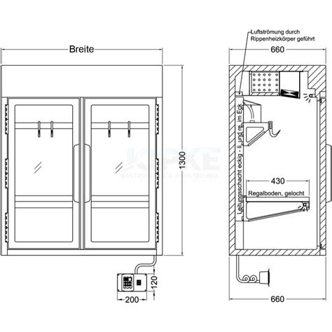 Nordcap Dry Aged Beef Vitrine Frs Fb Z Aufbau Gastronomie K