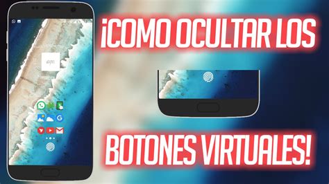 Como Ocultar Los Botones Virtuales Androidenespa Ol Aledroid