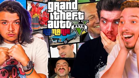 REACTIONAM La MOMENTE AMUZANTE Din SERIA De GTA 5 YouTube