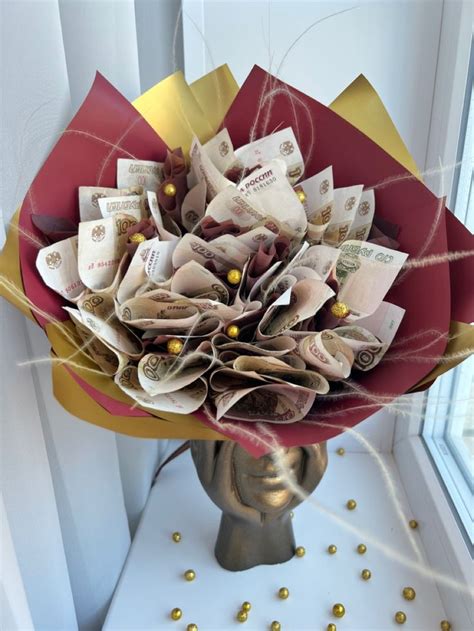 Денежный букет in 2024 Money bouquet Cute gifts Crafts